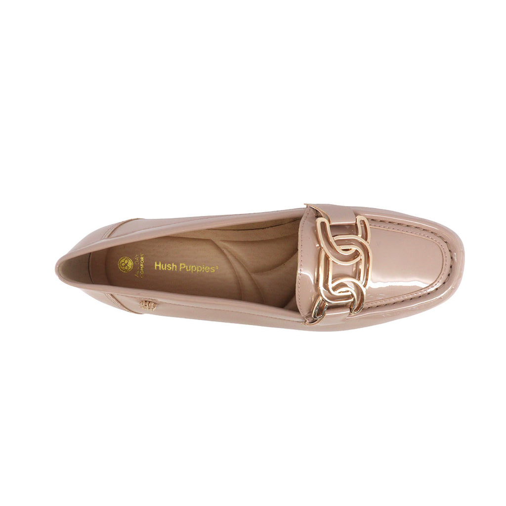 Mocasines Lauren beige para mujer