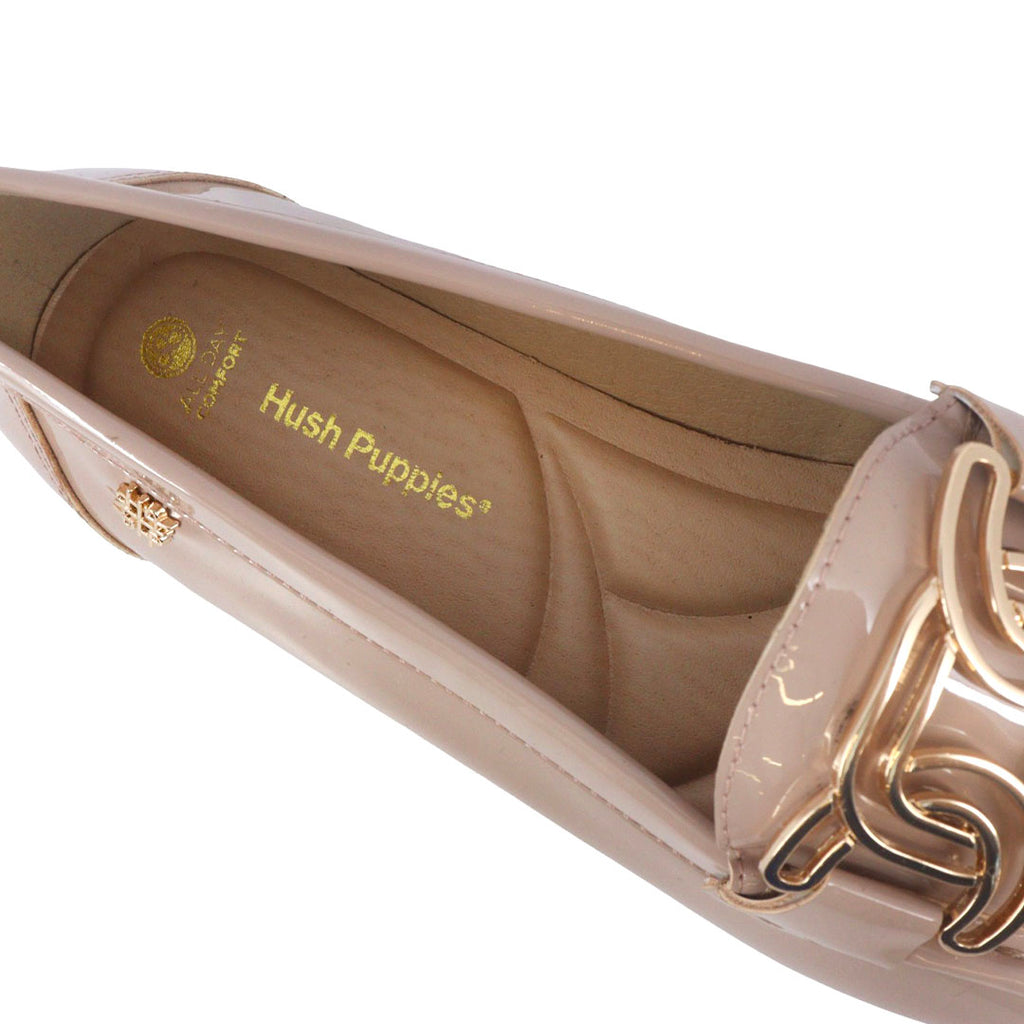 Mocasines Lauren beige para mujer