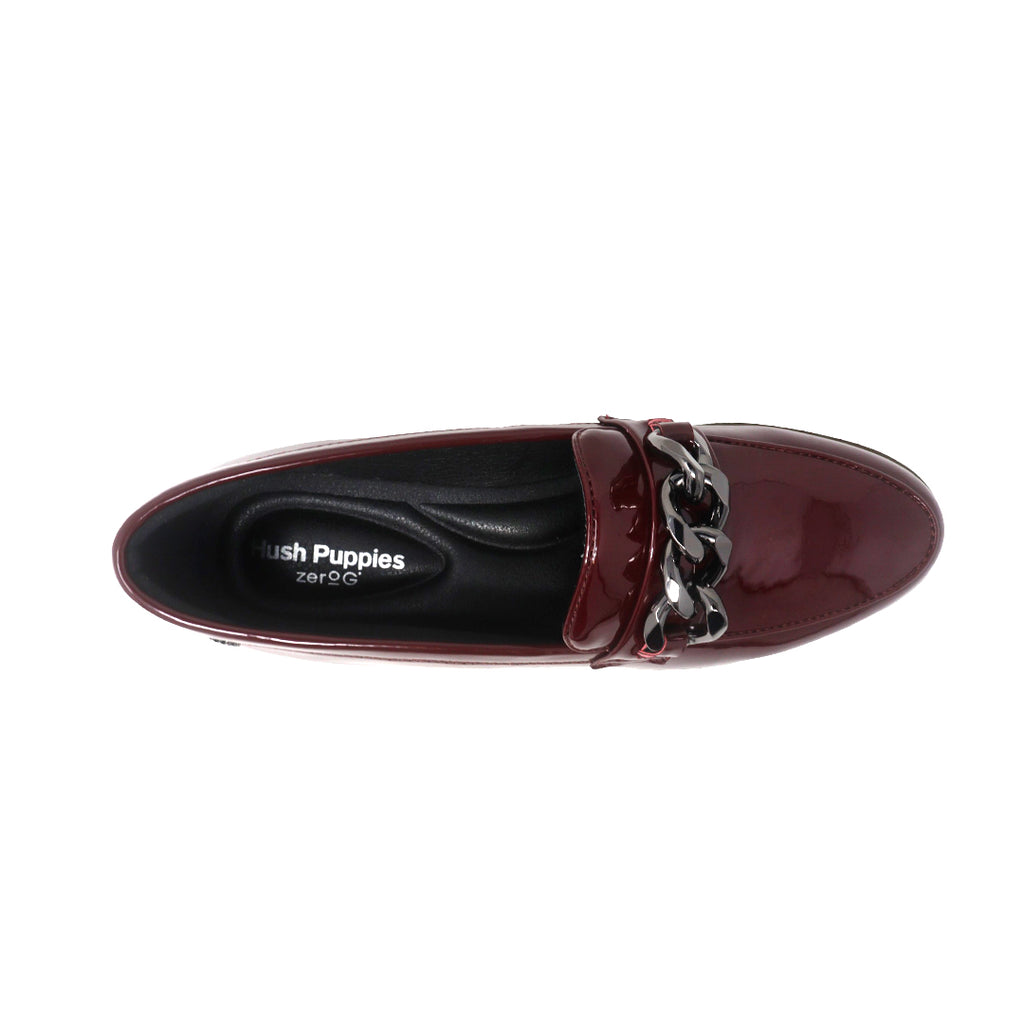 Mocasines Jazlyn burgundy para Mujer