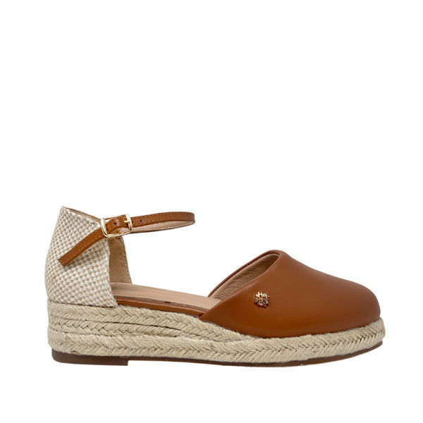 Sandalias de cuña Badia 2 para mujer color tan