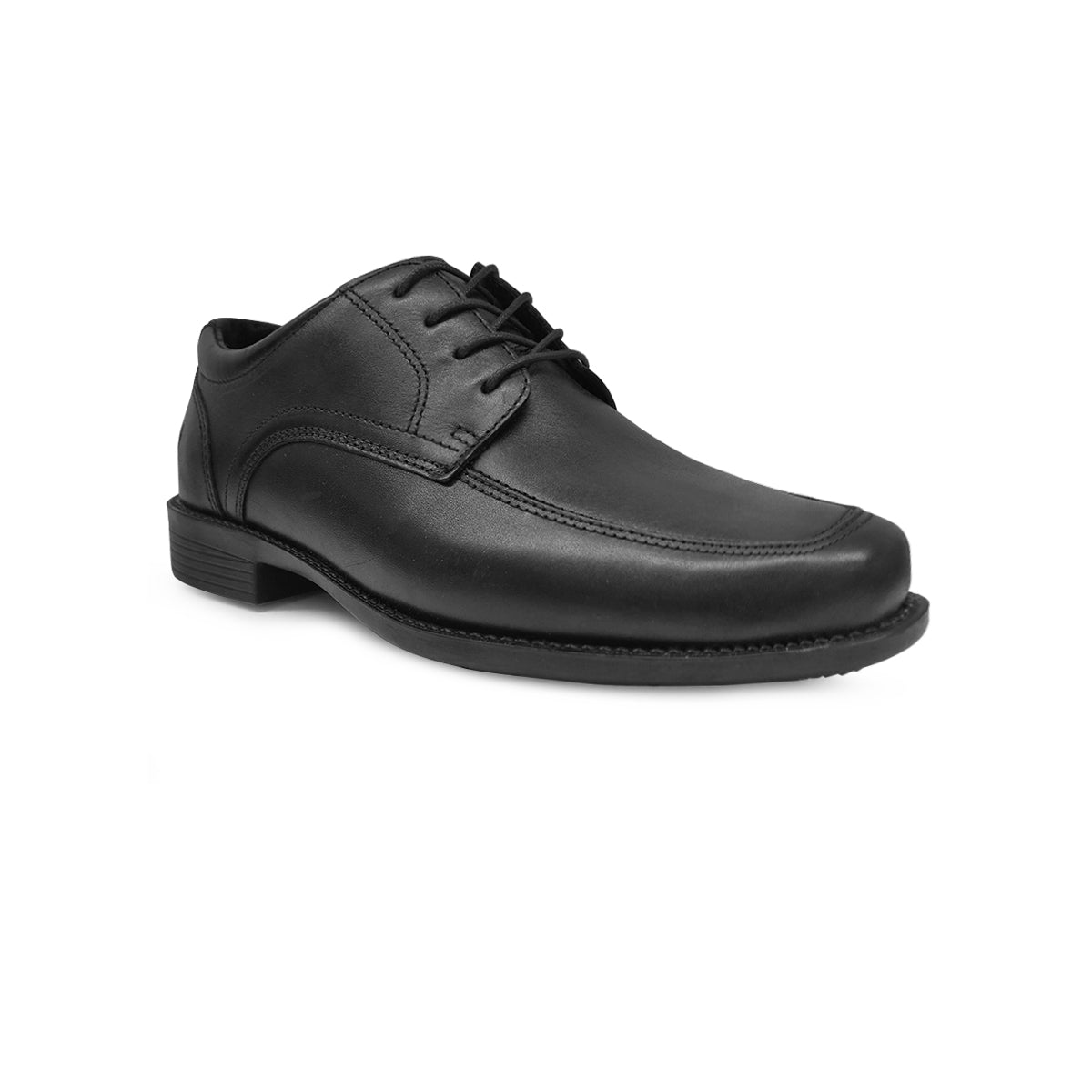 Zapatos Oxford hombre negro con suela de piel - RICKFORD